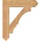 Ekena Millwork Balboa Arts & Crafts Smooth Bracket, Western Red Cedar, 5 1/2"W x 30"D x 34"H BKT06X30X34BOA03SWR - alternate 4